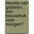 Keuzes van gisteren... een blauwdruk voor morgen?