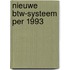 Nieuwe btw-systeem per 1993