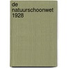 De Natuurschoonwet 1928 door P.Ch.M. Huijsmans