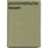 Econometrische lessen