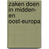 Zaken doen in midden- en oost-europa by P.M. Jellinek