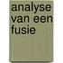 Analyse van een fusie