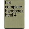 Het complete handboek HTML 4 by M. Brown