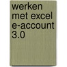 Werken met Excel E-Account 3.0 door G. Snijders