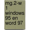 MG.2-w 1 Windows 95 en Word 97 door S. Jacobsen-Mohr