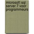 Microsoft SQL Server 7 voor programmeurs