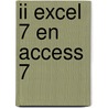 II Excel 7 en Access 7 by K. Boertjens