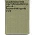 Geautomatiseerde informatievoorziening - gebruik ; Tekstverwerking met Word