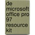 De Microsoft Office Pro 97 Resource Kit