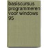 Basiscursus programmeren voor Windows 95