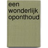 Een wonderlijk oponthoud by K. Emous