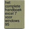 Het complete handboek Excel 7 voor Windows 95 by R. Person