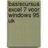Basiscursus Excel 7 voor Windows 95 UK