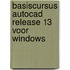 Basiscursus AutoCAD release 13 voor Windows