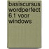 Basiscursus WordPerfect 6.1 voor Windows