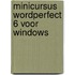 Minicursus WordPerfect 6 voor Windows