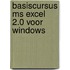 Basiscursus MS Excel 2.0 voor Windows