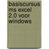 Basiscursus MS Excel 2.0 voor Windows door K. Boertjens
