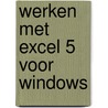 Werken met Excel 5 voor Windows door R. Person