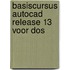 Basiscursus AutoCAD release 13 voor DOS