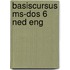 Basiscursus MS-DOS 6 ned eng
