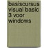 Basiscursus Visual Basic 3 voor Windows