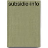 Subsidie-info door Onbekend