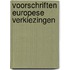 Voorschriften europese verkiezingen