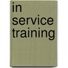 In service training by Johan Schaafsma