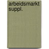 Arbeidsmarkt suppl. door Stroosnyder