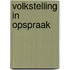 Volkstelling in opspraak