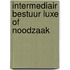 Intermediair bestuur luxe of noodzaak