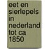 Eet en sierlepels in nederland tot ca 1850