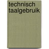 Technisch taalgebruik door Vervoorn