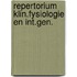 Repertorium klin.fysiologie en int.gen.