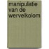 Manipulatie van de wervelkolom