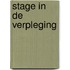Stage in de verpleging