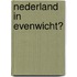 Nederland in evenwicht?