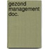 Gezond management doc.