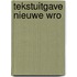 Tekstuitgave Nieuwe Wro
