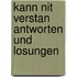 Kann nit verstan antworten und losungen