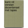 Kann nit verstan docentenset met tapes by Entjes