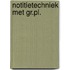 Notitietechniek met gr.pl.