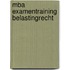 MBA examentraining belastingrecht