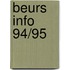 Beurs info 94/95