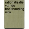 Rationalisatie van de boekhouding uitw by Maris
