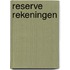 Reserve rekeningen