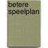 Betere speelplan