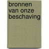 Bronnen van onze beschaving door Waechter