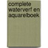 Complete waterverf en aquarelboek